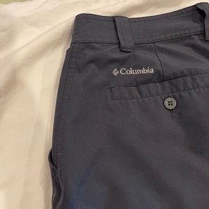 Columbia Omni-shield slate grey shorts size 32